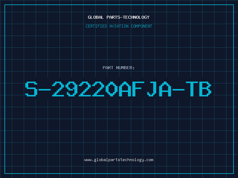 Aviation Part S-29220AFJA-TB
