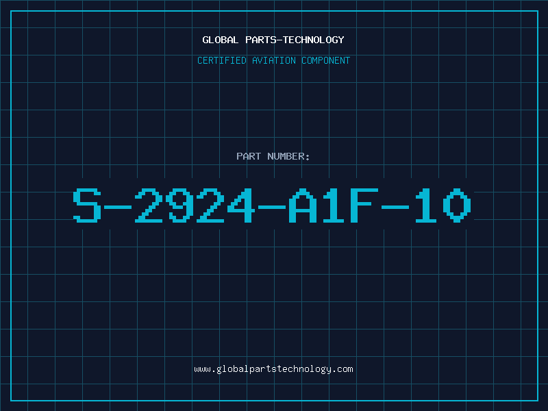 Aviation Part S-2924-A1F-10