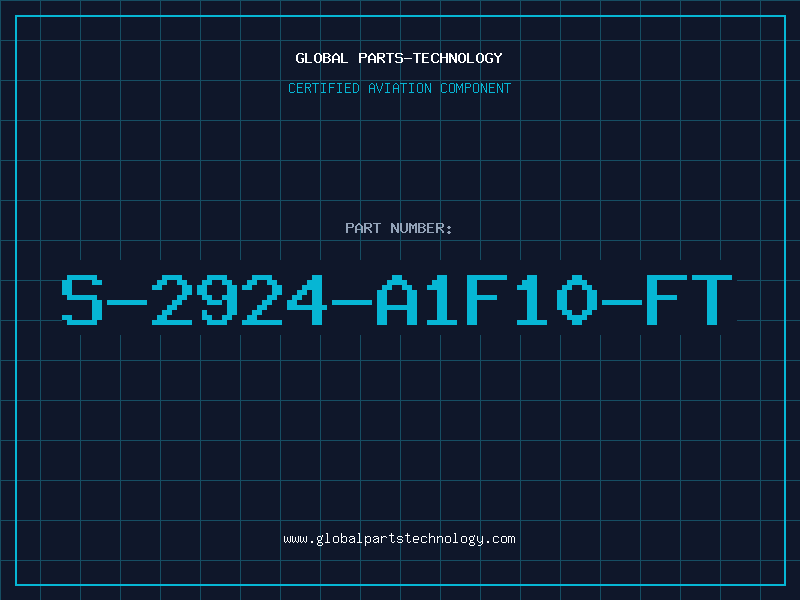 Aviation Part S-2924-A1F10-FT