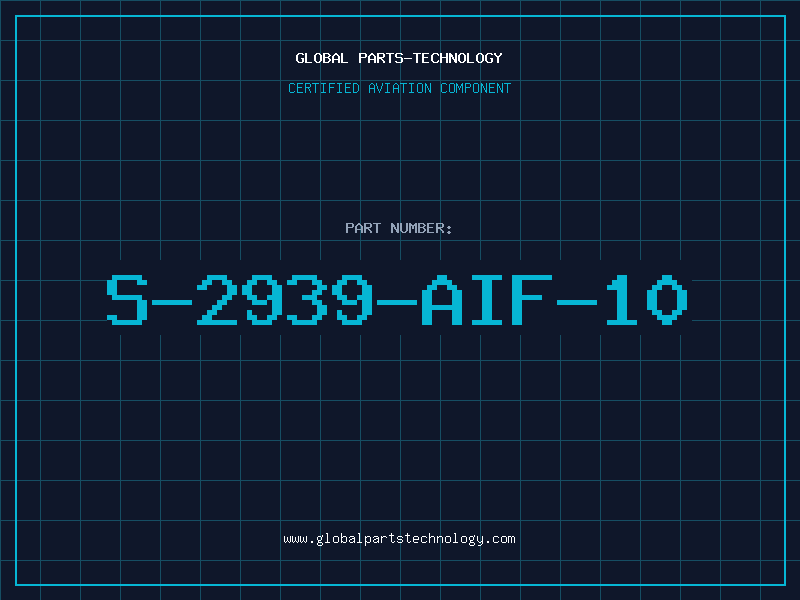 Aviation Part S-2939-AIF-10
