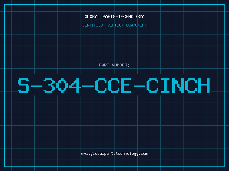 Aviation Part S-304-CCE-CINCH