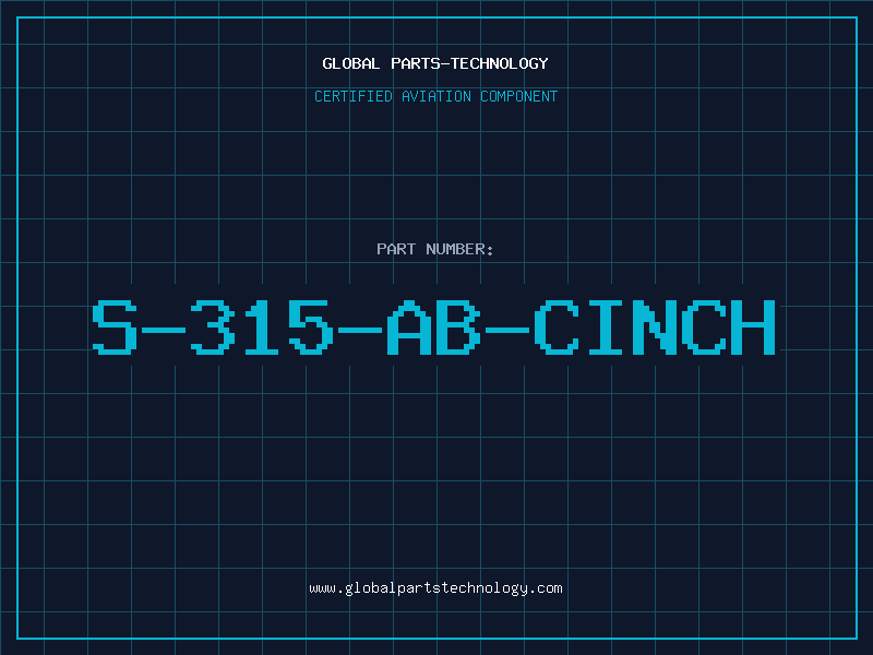 Aviation Part S-315-AB-CINCH