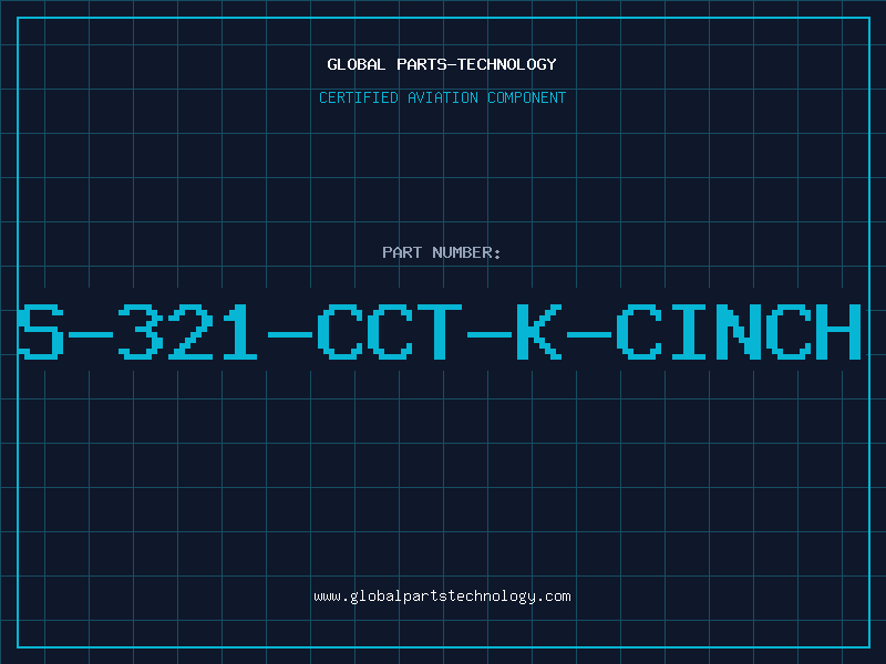 Aviation Part S-321-CCT-K-CINCH