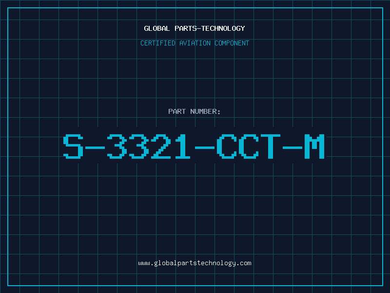 Aviation Part S-3321-CCT-M