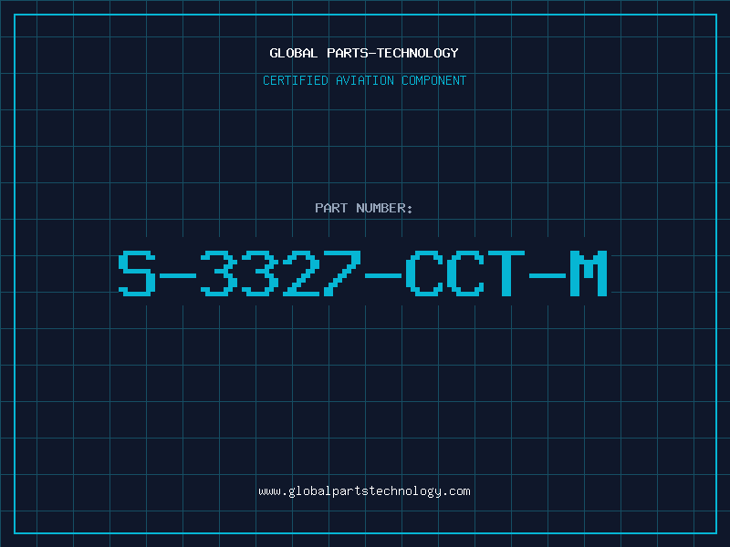 Aviation Part S-3327-CCT-M