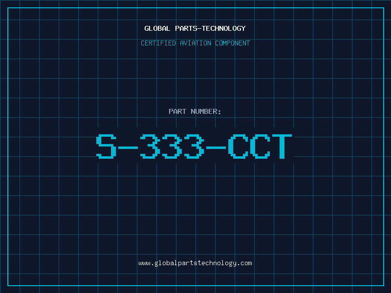 Aviation Part S-333-CCT