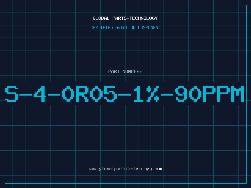 Aviation Part S-4-0R05-1%-90ppm