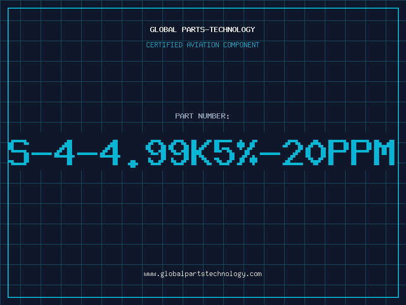 Aviation Part S-4-4.99K5%-20PPM