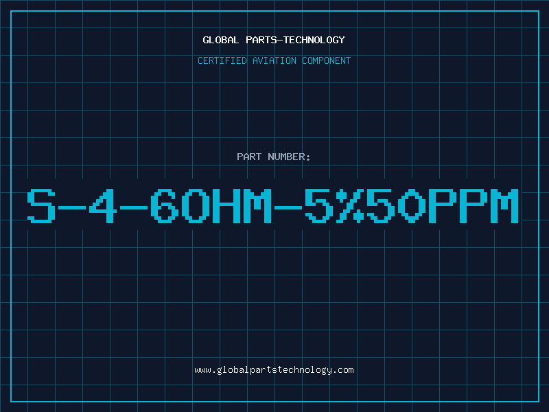 Aviation Part S-4-6OHM-5%50PPM