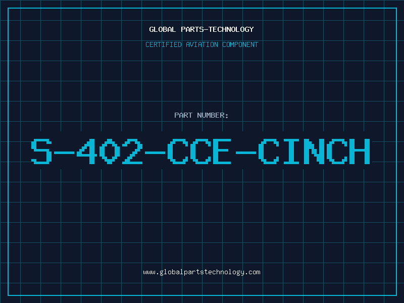 Aviation Part S-402-CCE-CINCH