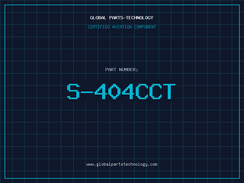 Aviation Part S-404CCT