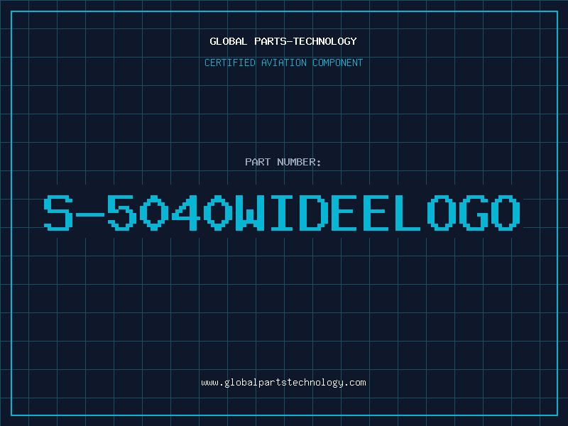 Aviation Part S-5040WIDEELOGO