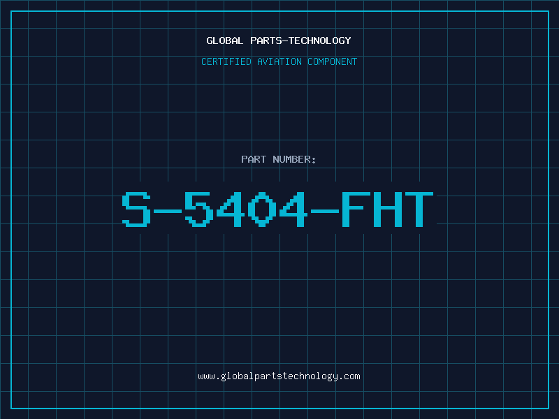 Aviation Part S-5404-FHT