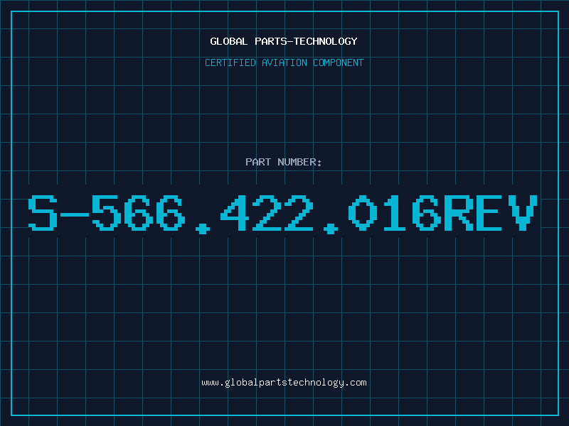 Aviation Part S-566.422.016REV