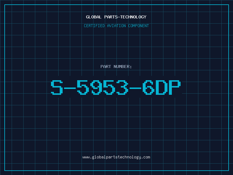 Aviation Part S-5953-6DP