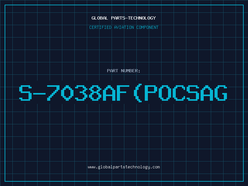 Aviation Part S-7038AF(POCSAG