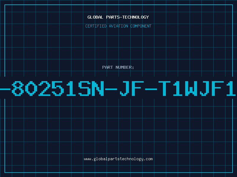 Aviation Part S-80251SN-JF-T1WJF13