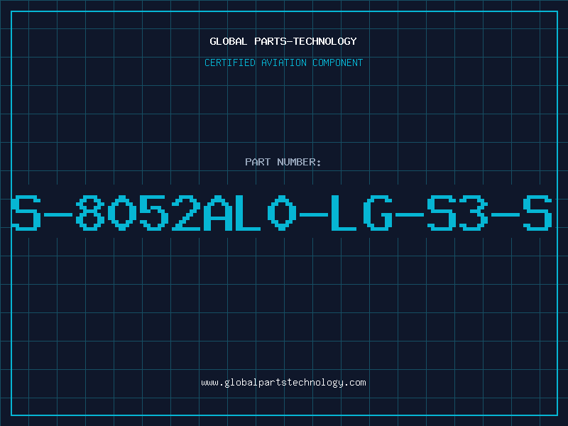Aviation Part S-8052AL0-LG-S3-S