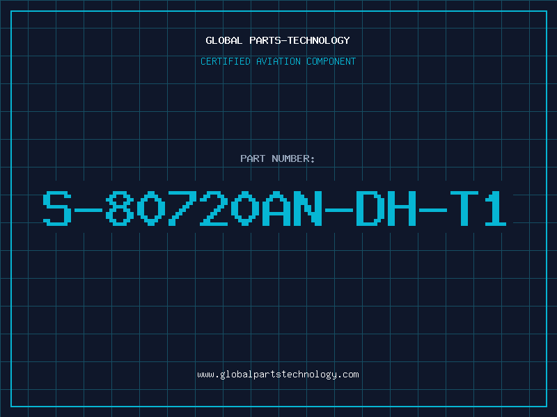 Aviation Part S-80720AN-DH-T1