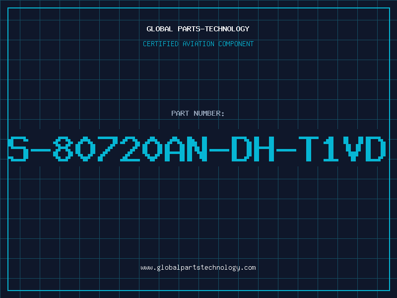 Aviation Part S-80720AN-DH-T1VD