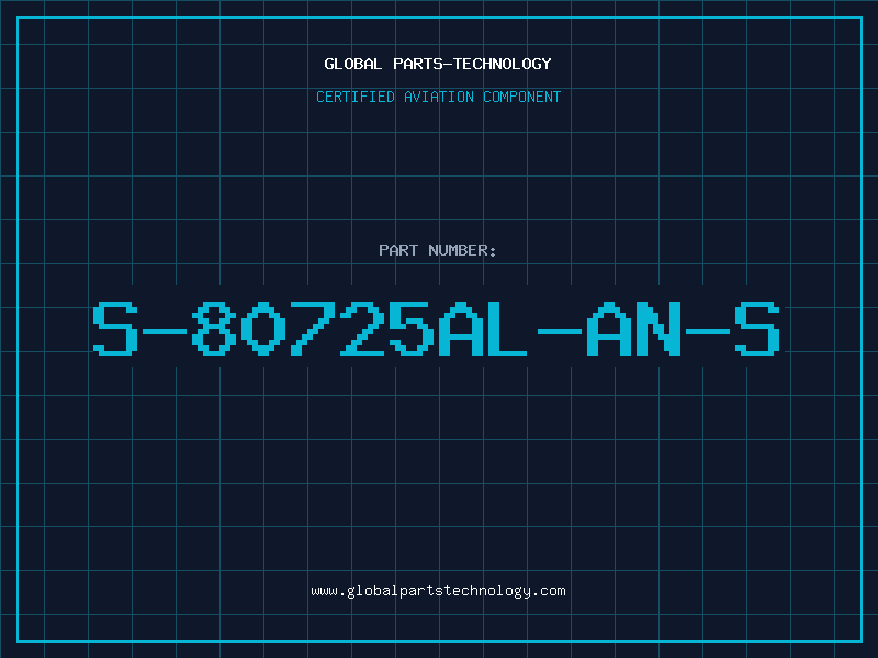 Aviation Part S-80725AL-AN-S