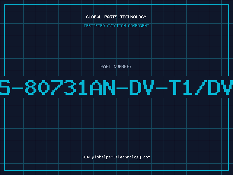 Aviation Part S-80731AN-DV-T1/DV
