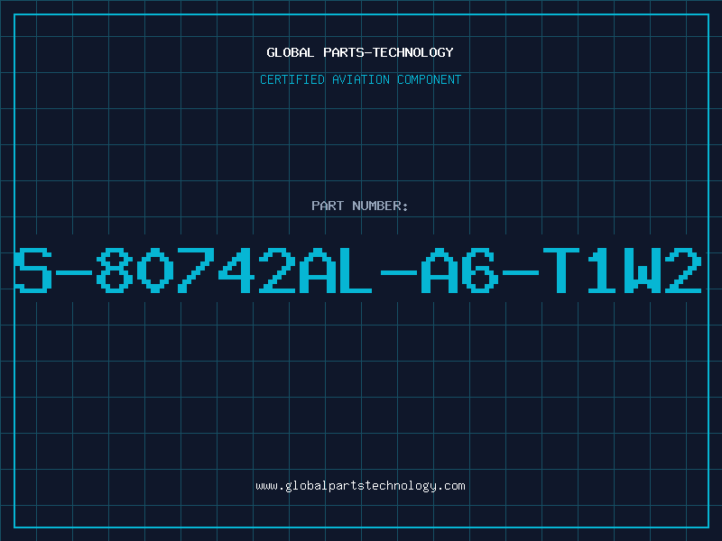 Aviation Part S-80742AL-A6-T1W2