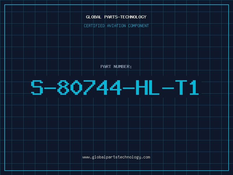 Aviation Part S-80744-HL-T1