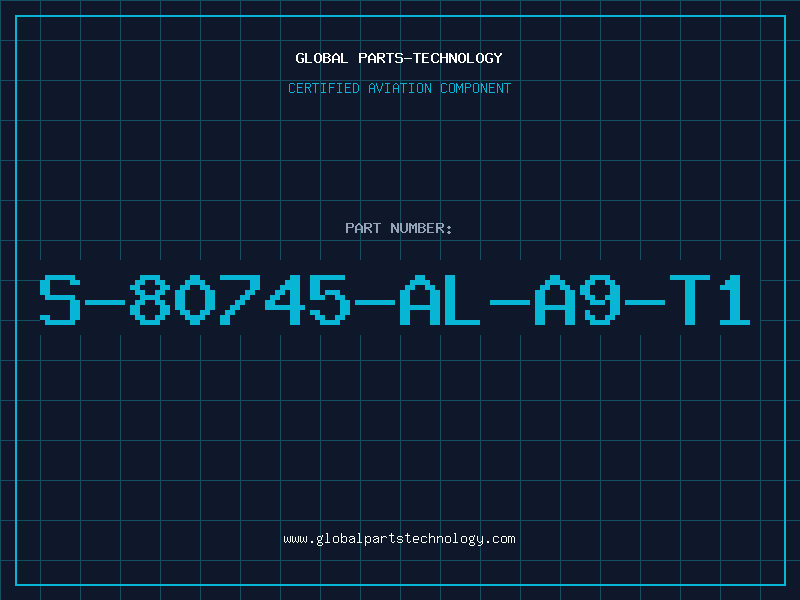 Aviation Part S-80745-AL-A9-T1