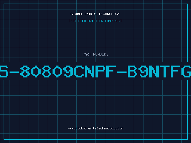 Aviation Part S-80809CNPF-B9NTFG