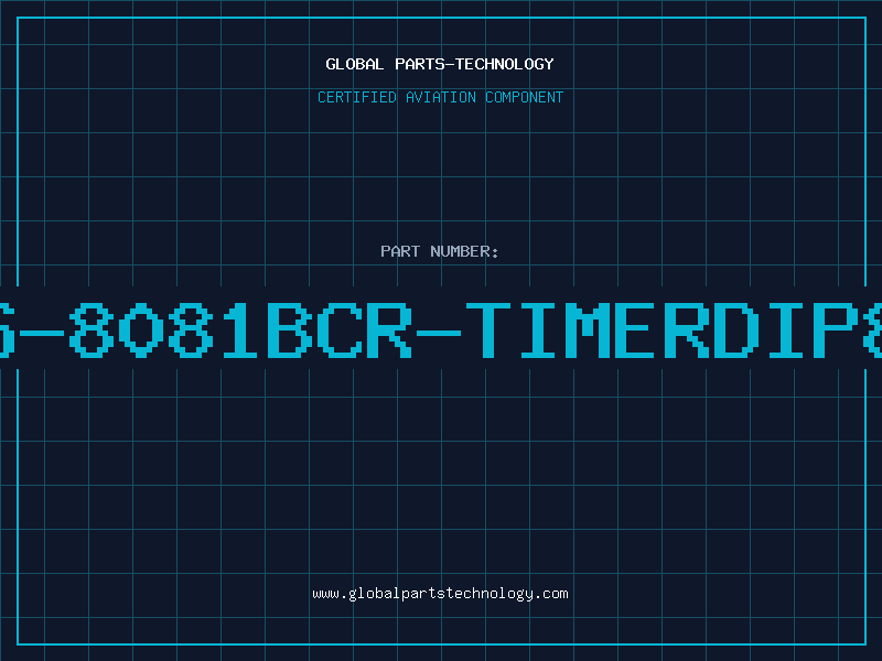 Aviation Part S-8081BCR-TIMERDIP8
