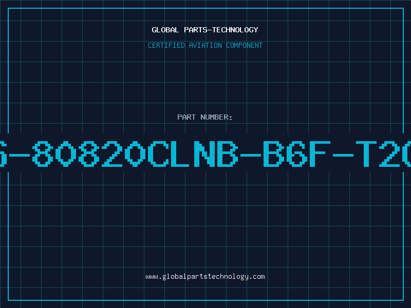 Aviation Part S-80820CLNB-B6F-T2G