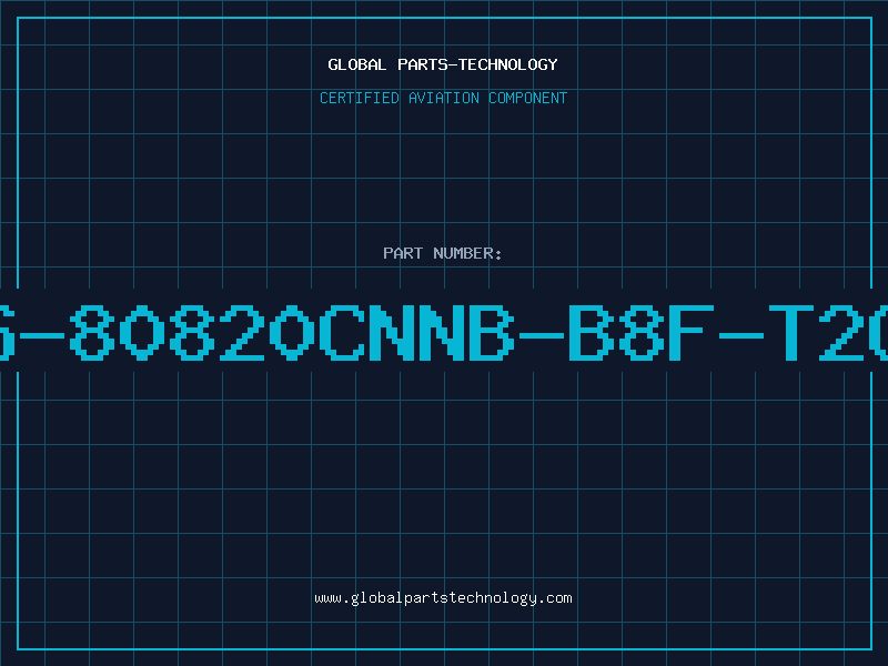 Aviation Part S-80820CNNB-B8F-T2G