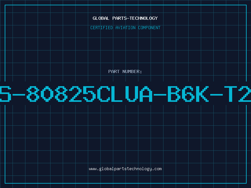 Aviation Part S-80825CLUA-B6K-T2