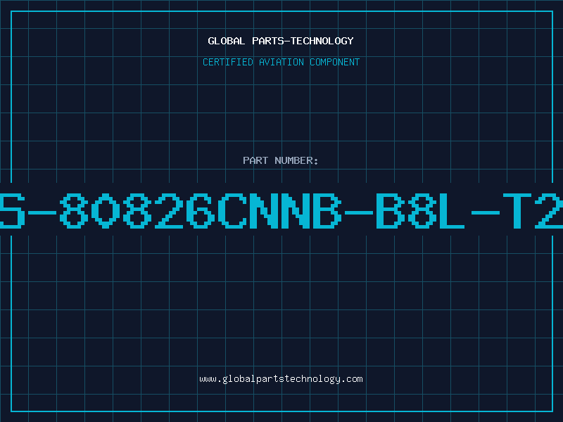 Aviation Part S-80826CNNB-B8L-T2
