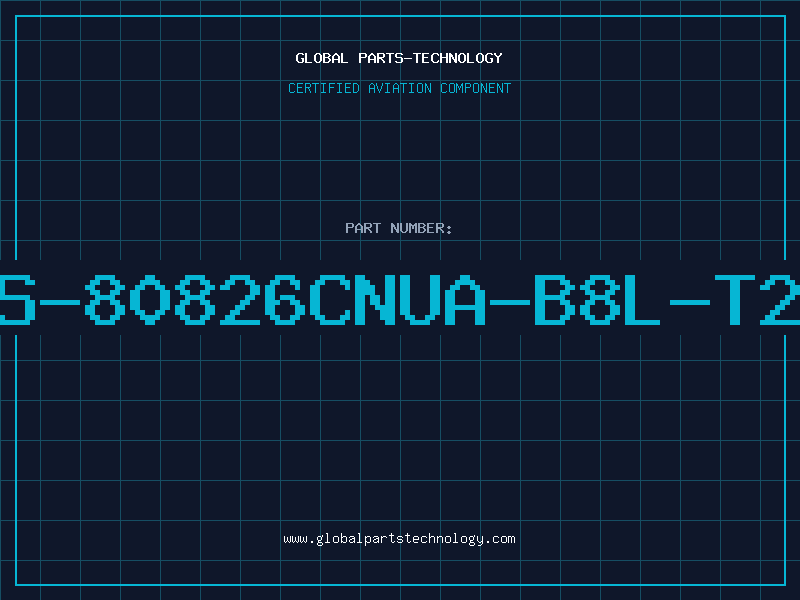 Aviation Part S-80826CNUA-B8L-T2