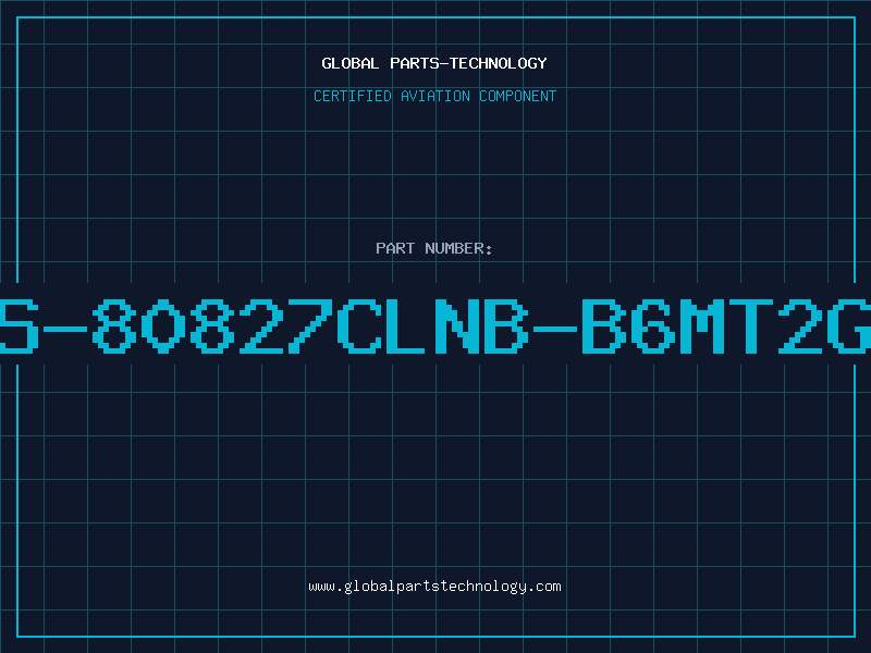 Aviation Part S-80827CLNB-B6MT2G