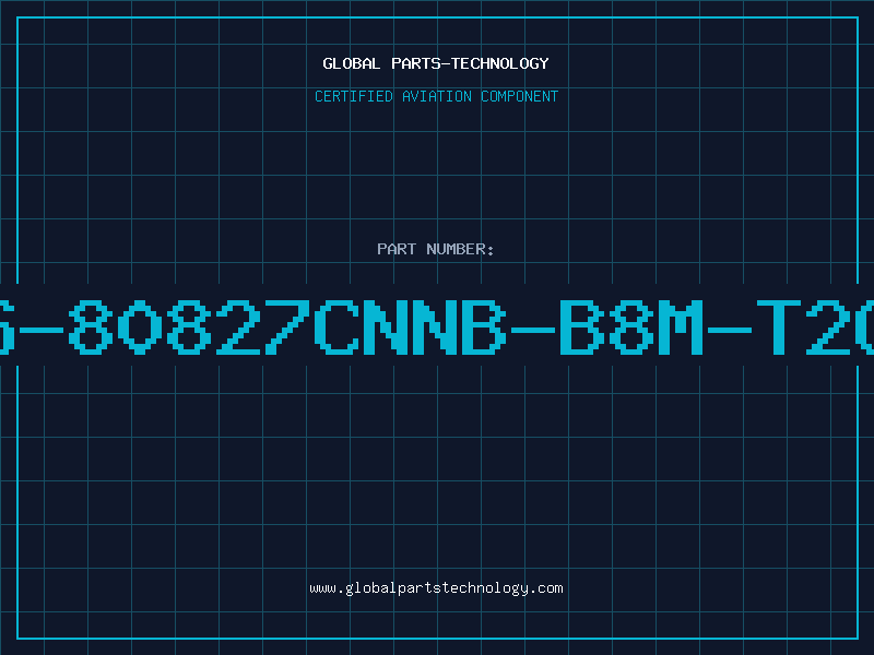 Aviation Part S-80827CNNB-B8M-T2G