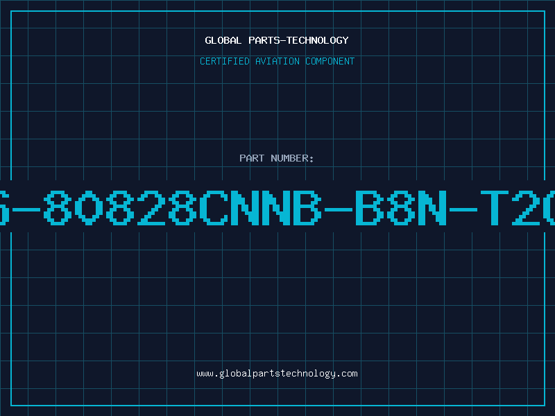 Aviation Part S-80828CNNB-B8N-T2G