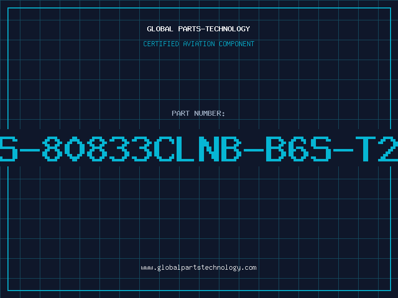 Aviation Part S-80833CLNB-B6S-T2