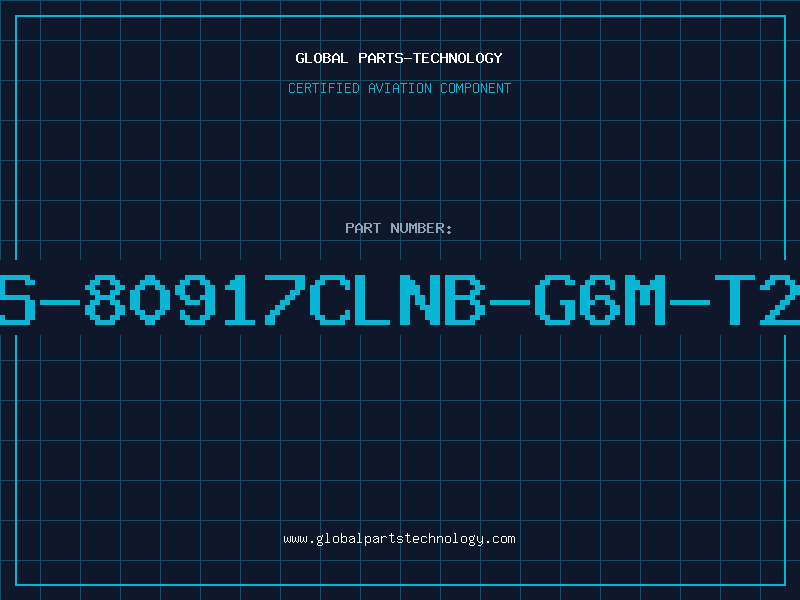 Aviation Part S-80917CLNB-G6M-T2