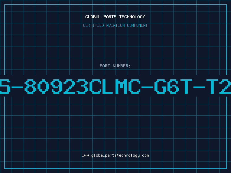 Aviation Part S-80923CLMC-G6T-T2