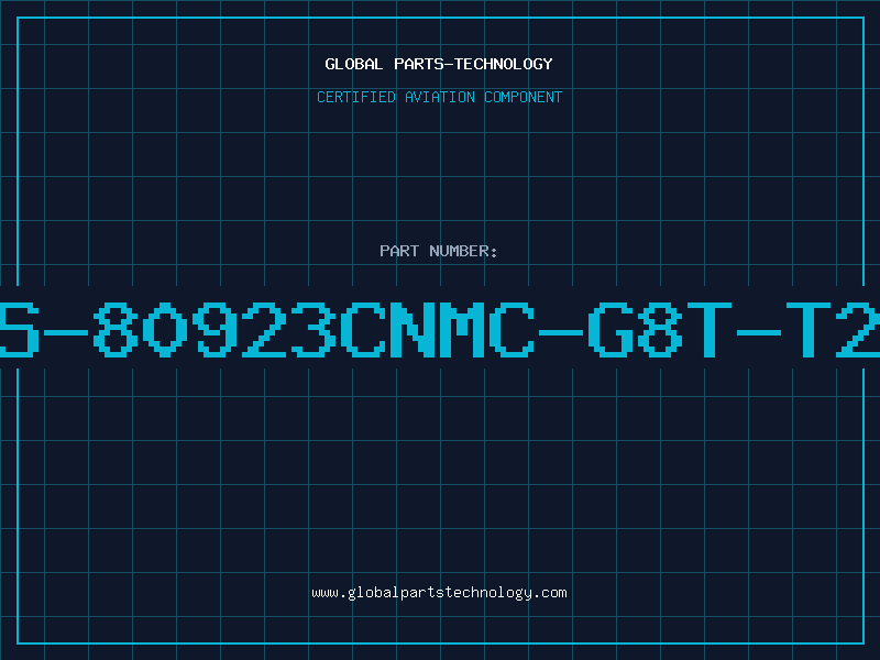 Aviation Part S-80923CNMC-G8T-T2