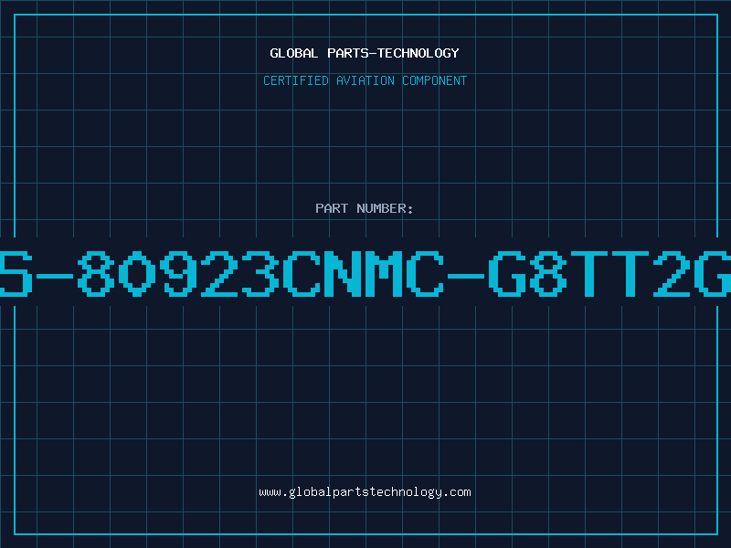 Aviation Part S-80923CNMC-G8TT2G