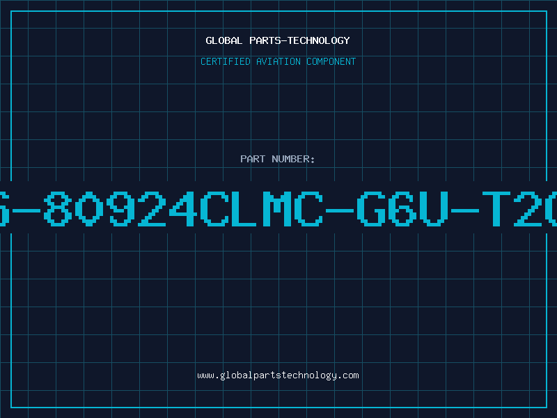 Aviation Part S-80924CLMC-G6U-T2G