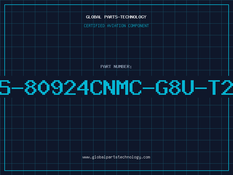 Aviation Part S-80924CNMC-G8U-T2