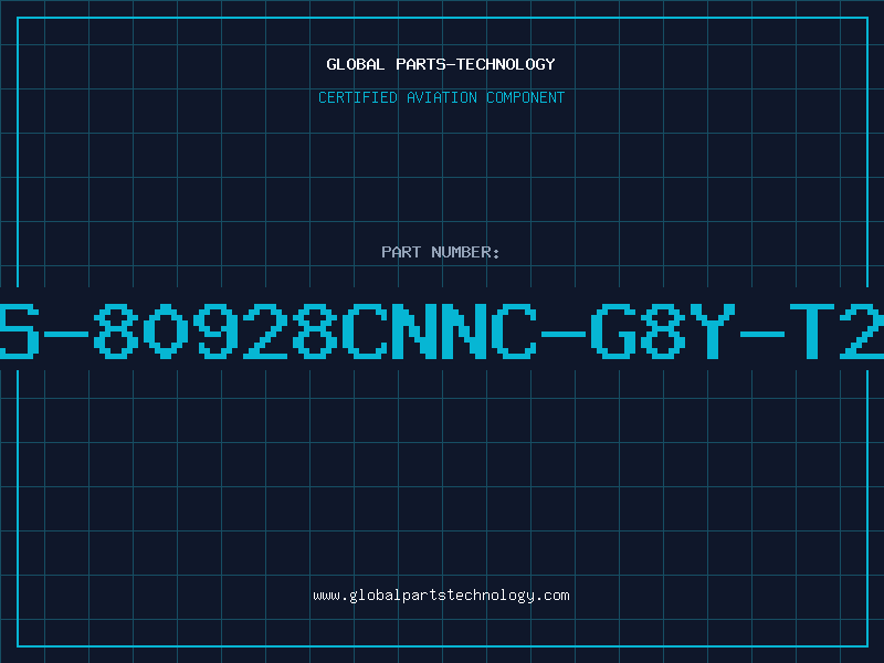 Aviation Part S-80928CNNC-G8Y-T2