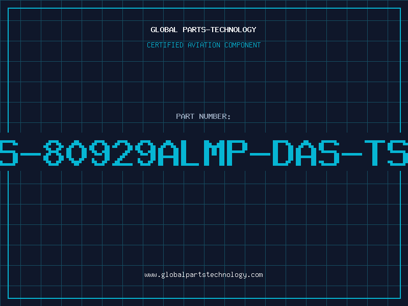 Aviation Part S-80929ALMP-DAS-TS
