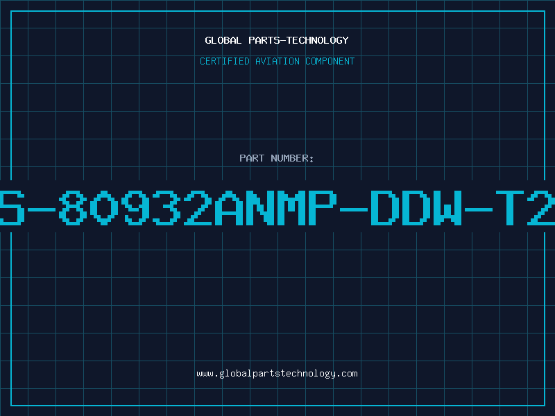 Aviation Part S-80932ANMP-DDW-T2