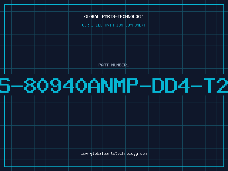 Aviation Part S-80940ANMP-DD4-T2